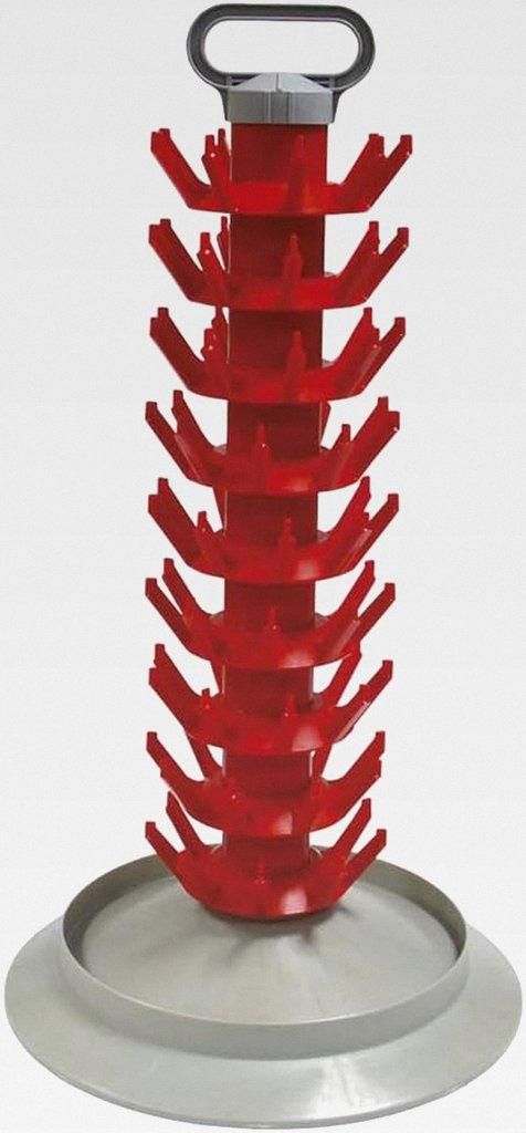 Abtropfständer Kunststoff FIW für 81 Flaschen Flaschenbaum