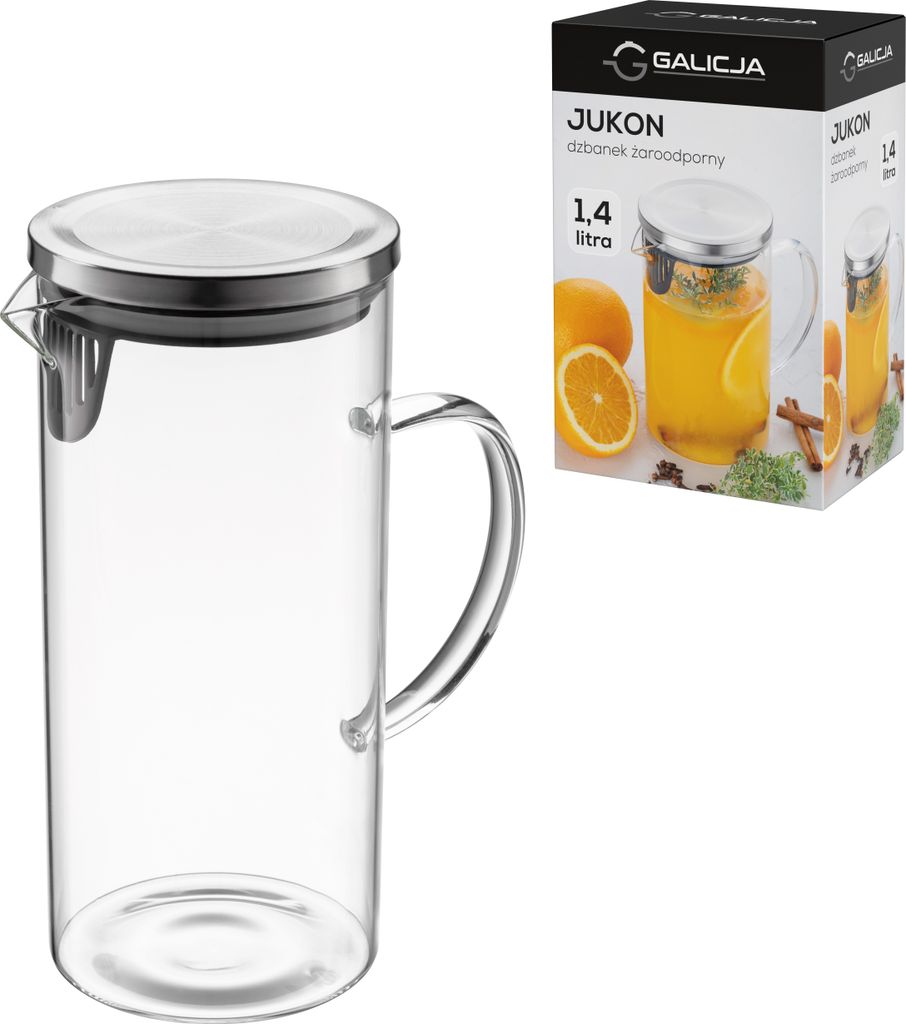 Hitzebeständiger Krug JUKON 1400 ml 1,4 Liter Produktbild 