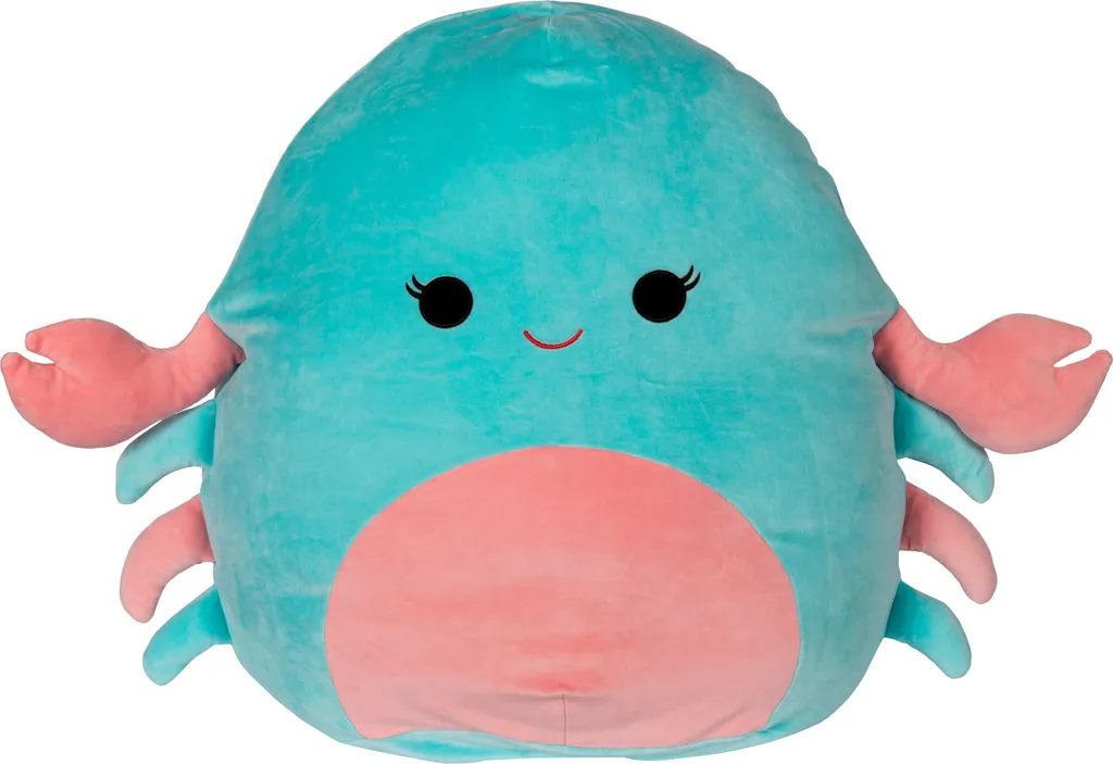 Squishmallows Isler le Crabe 50 cm, Idéal pour Jouer et se Relaxer Isler