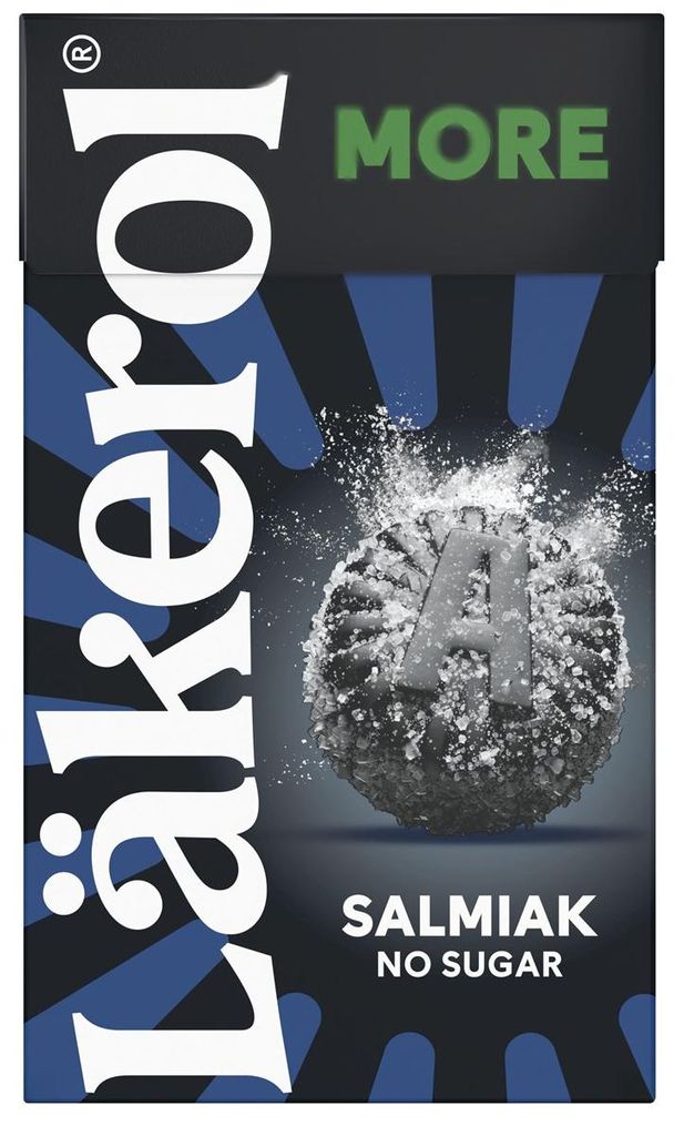 Läkerol More Salmiak Zuckerfrei 30g