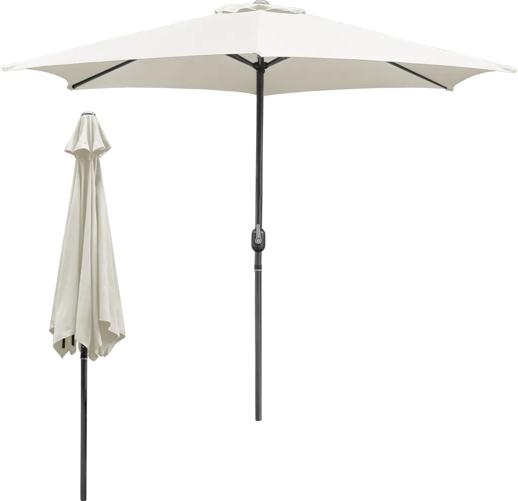 Ombrellone 3.5m Beige Giardino Terrazza Sbalzo - Qualità Professionale