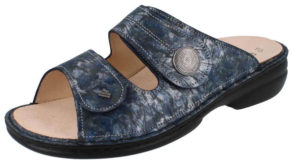 Zapatos para mujer Finn Comfort, color azul, talla 38 Imagen del producto 