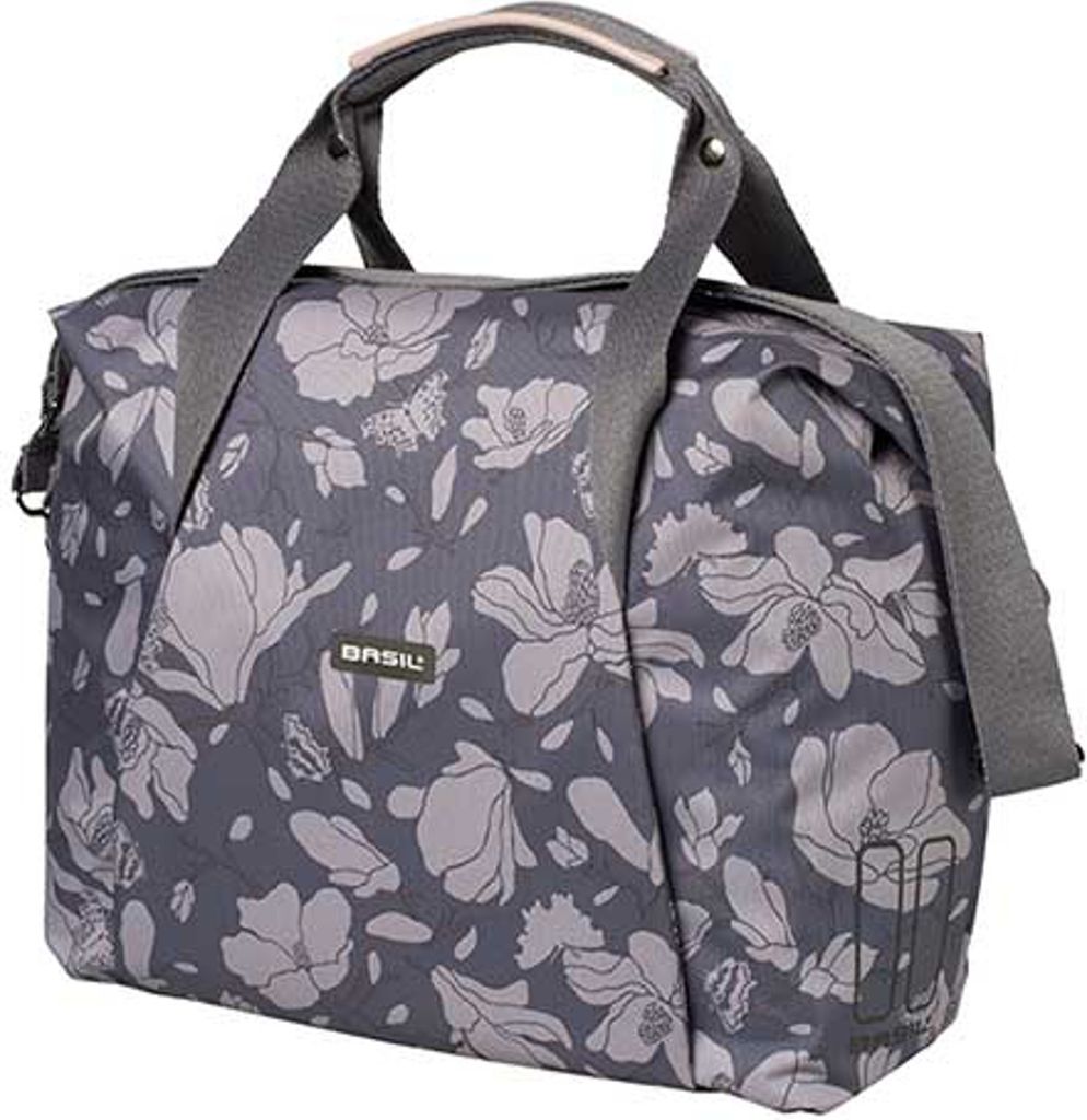 Basil Magnolia, Tylne, Torba rowerowa, Poliester, Zdjęcie produktu 
