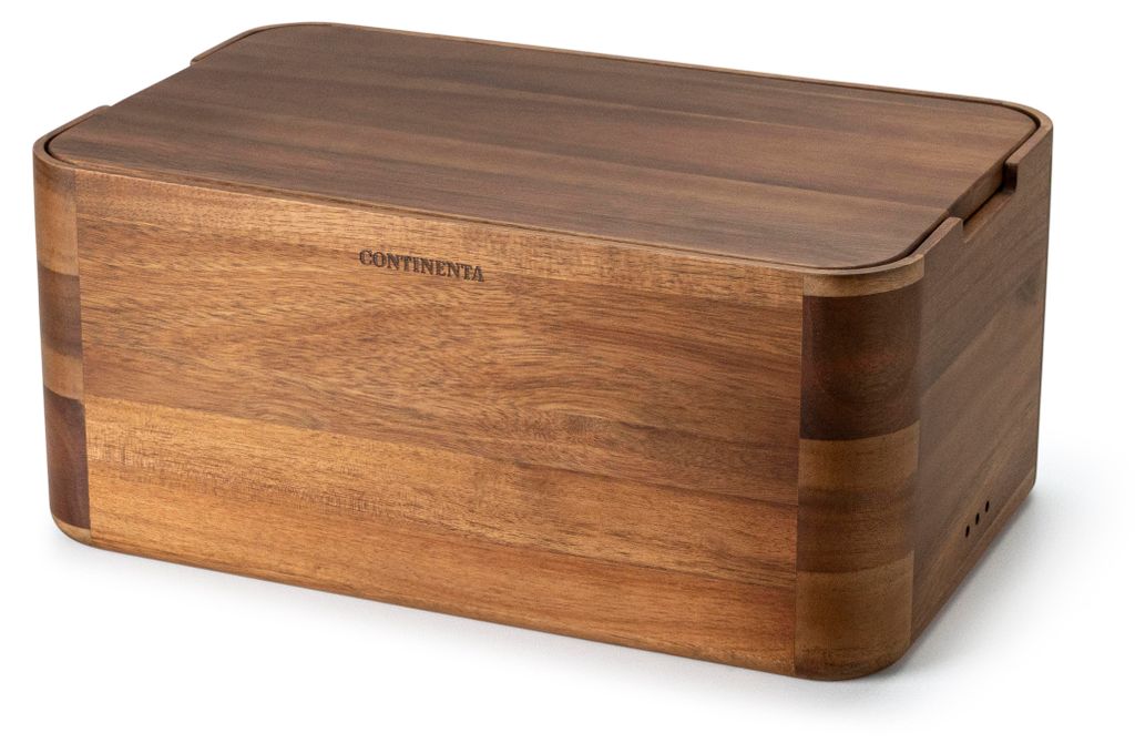 CONTINENTA Brotkasten, Akazie 36x23x16 cm 4886 Zdjęcie produktu 