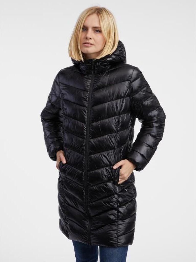 Orsay Schwarzer Steppmantel für Damen 810083660000__42
