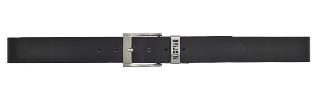 MUSTANG Pelle cintura Classic Leather Belt W90 Black nero - 2