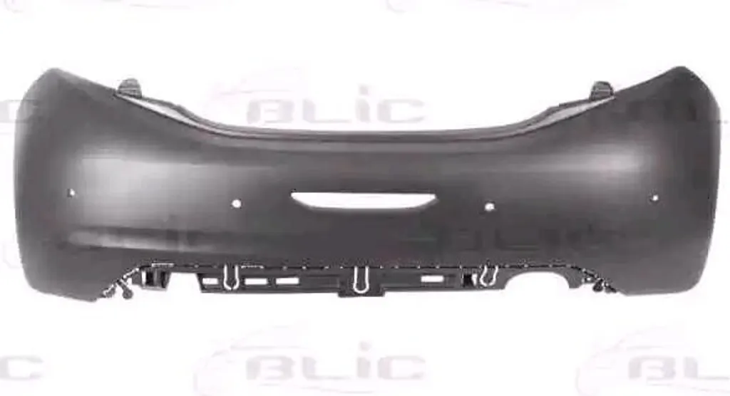 Pare-chocs arrière prêt à peindre avec apprêt pour Peugeot 208 phase 1