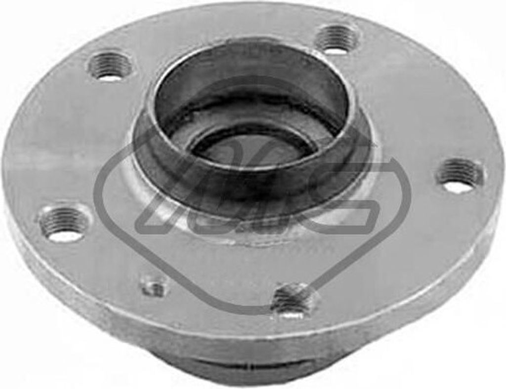 Metalcaucho 90123 Radnabe Hinten Beidseitig für VW GOLF VI (5K1)