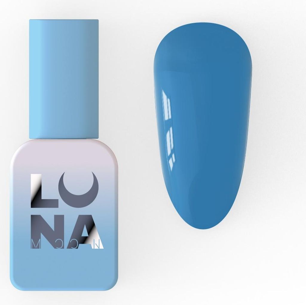 Luna Color 147 Hybrid-Nagellack, blau, 13 ml
