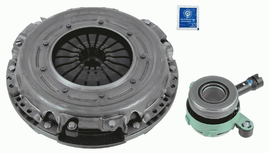 SACHS Kupplungssatz Kupplung für JEEP COMPASS (MK49) mit Schwungrad 3090 600 014
