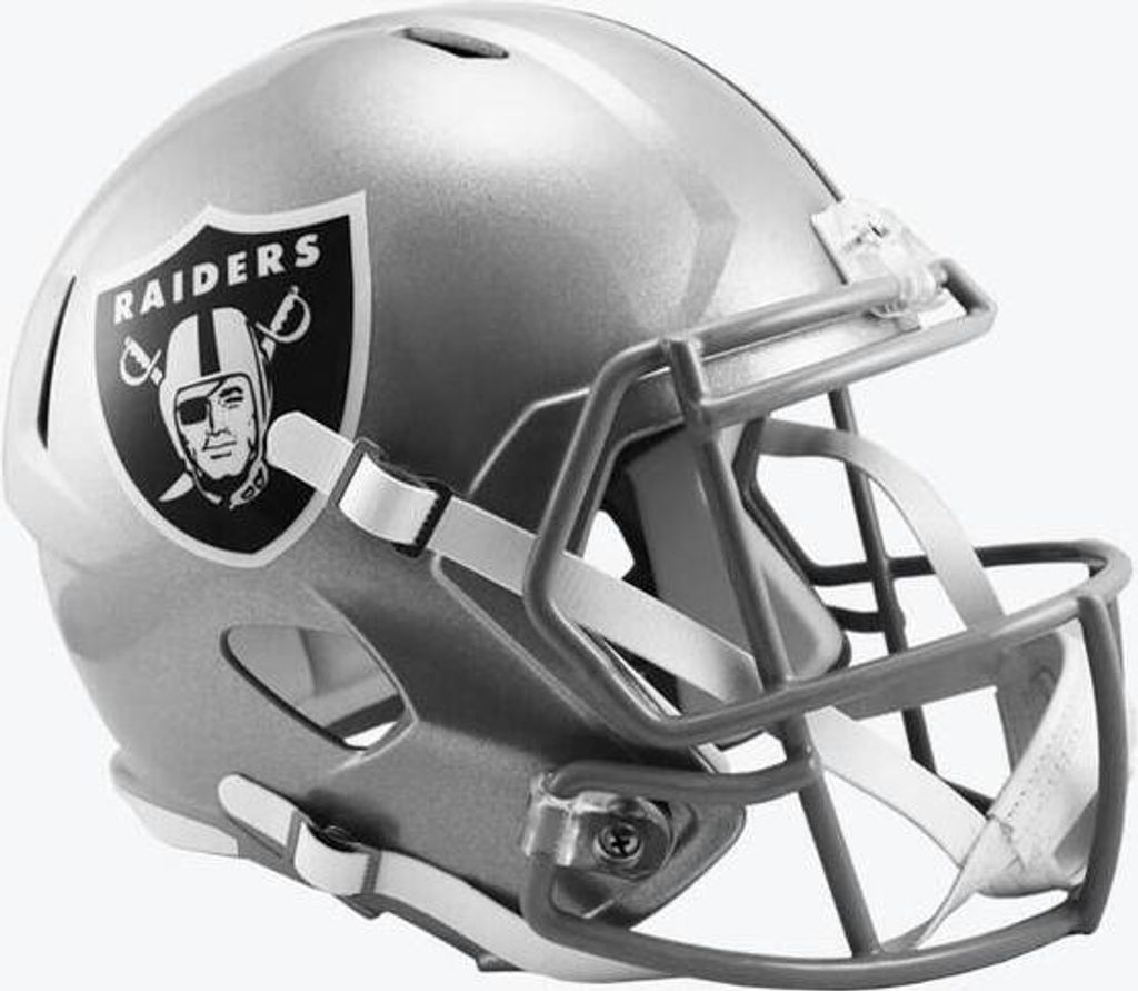 Riddell Speed Replica Helmet Club Raiders Fanzone Artikel Produktbild 
