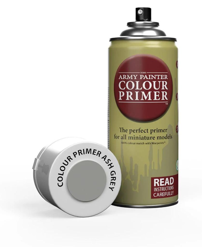 Apprêt couleur The Army Painter - gris cendré en bombe 400 Image du produit 