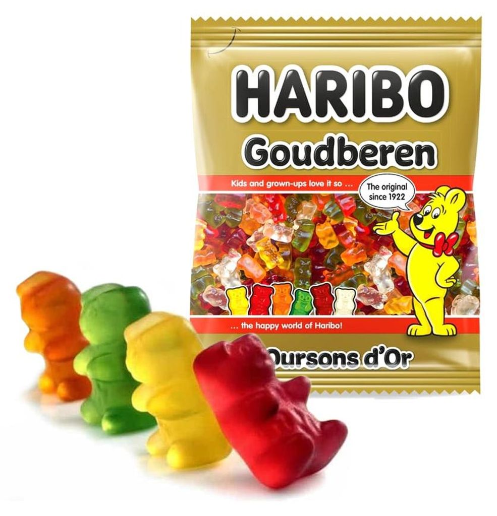 Haribo Goudbeertjes - 3 x 1 kilo Productafbeelding 