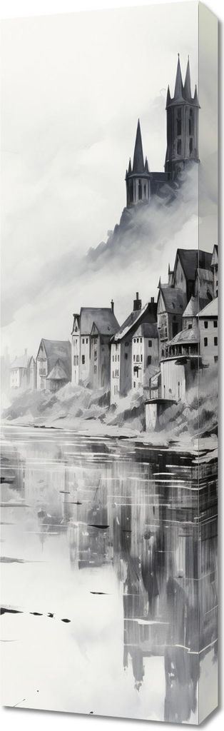 Bild 30x100cm Nebelreflex