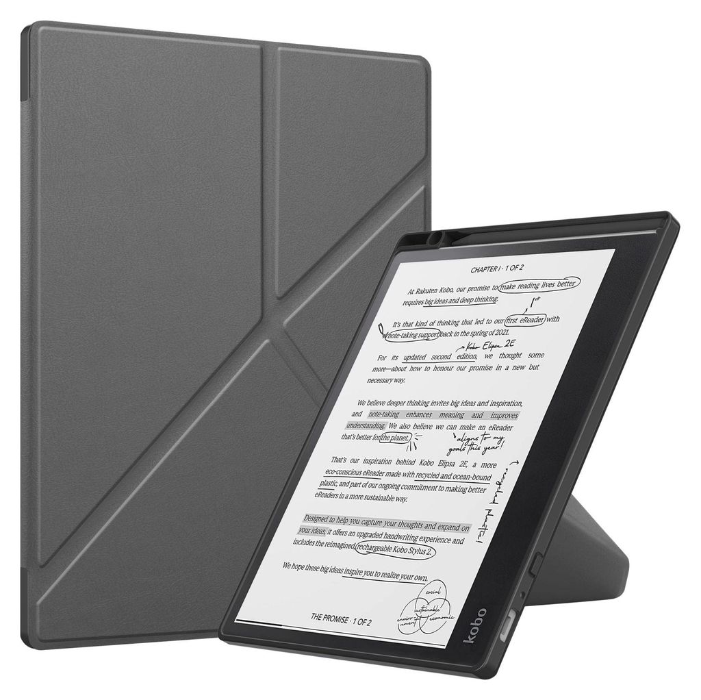 Case für Kobo Elipsa 2E eReader 2023 Schutzhülle Tasche mit Standfunktion und Auto Sleep/Wake Funktion