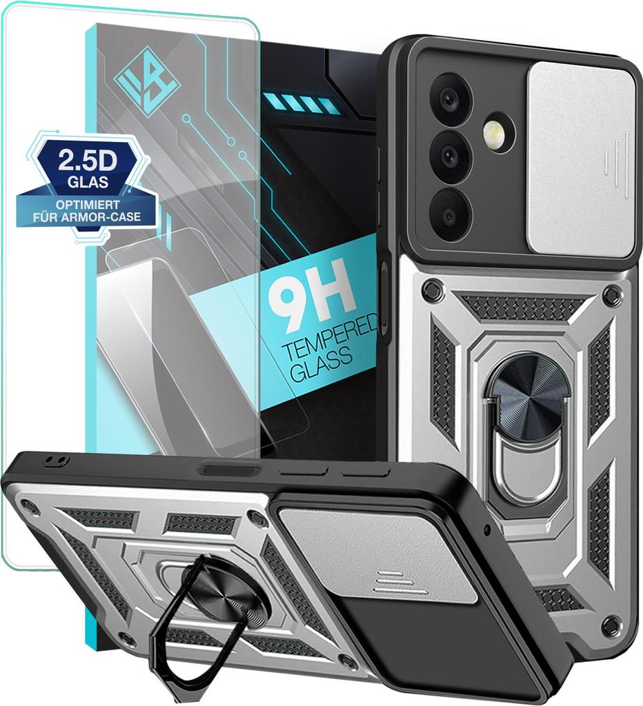 Armor Handyhülle für Samsung Galaxy A17 / A17 5G mit 9H Produktbild 