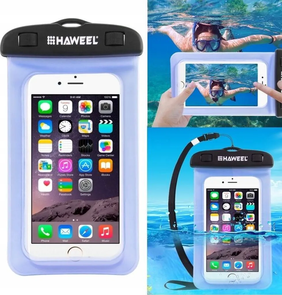 Housse de protection étanche smartphone pour plongée et natation Oppo