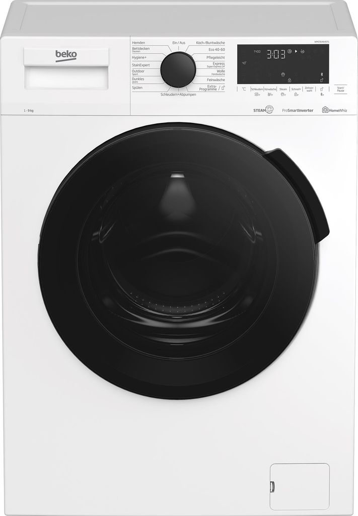 Beko WMC91464ST1 Waschmaschine Frontlader 9kg AddExtra Produktbild 