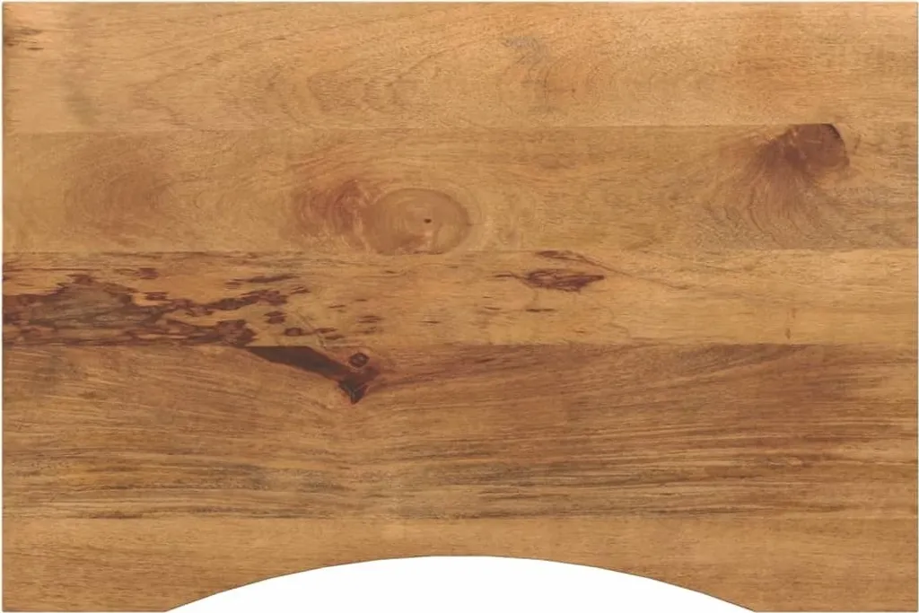 Piano Scrivania Design 90x50x2,5 cm in Legno Massiccio di Mango - Shop Online