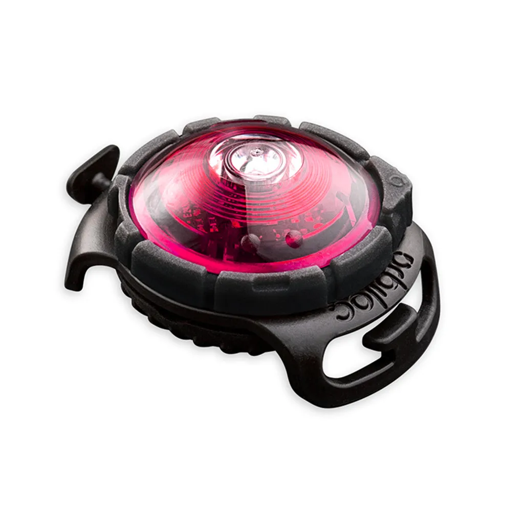 Orbiloc Dog Dual Rosa - Luce LED per Cani Alta Visibilità 5km