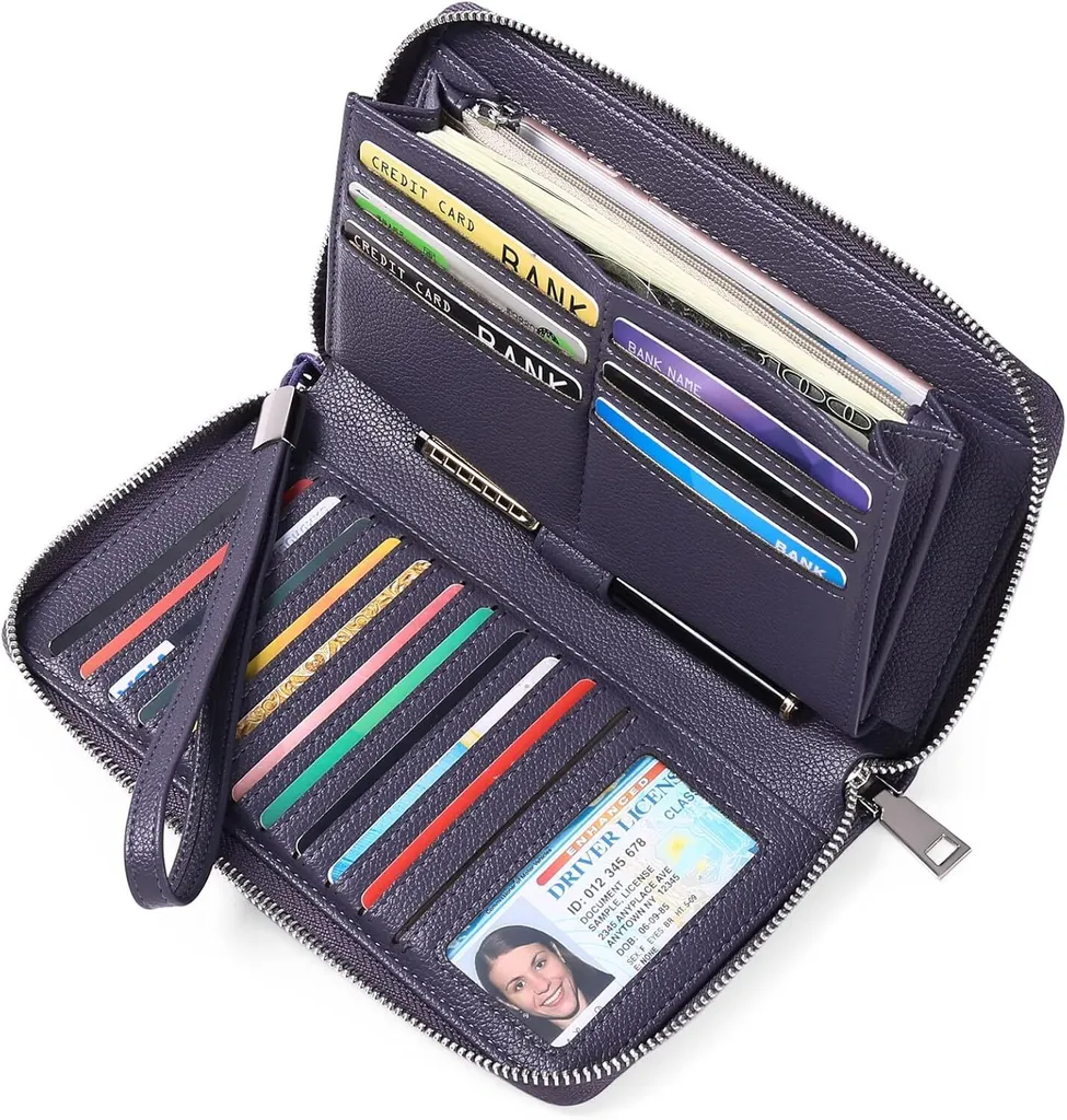 Cadorabo Custodia Portafoglio Per OPPO R17 NEO - Cover Libro In Pelle Con Vani Carte E Stand - Nero Di Notte - 3