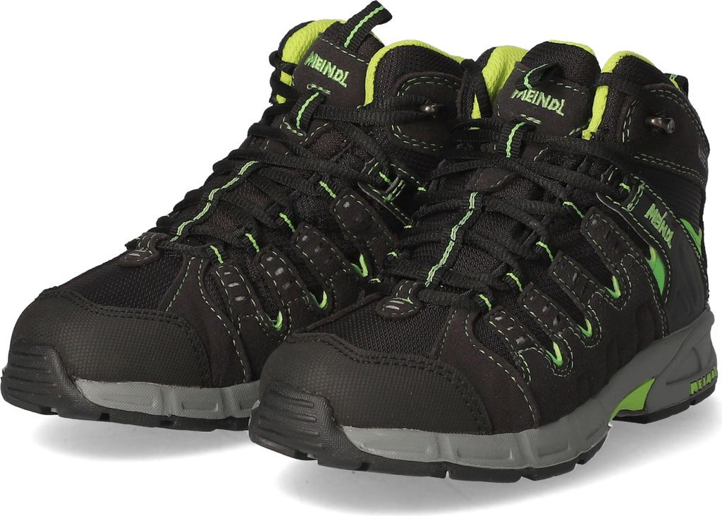 Meindl Outdoorschuhe SNAP Kinder Textil Schwarz Größe: 35