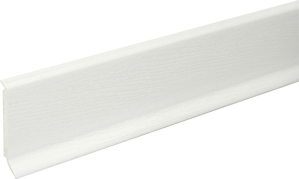 FN Neuhofer Kernsockelleiste 250 cm 60 x 14 mm weiß Produktbild 