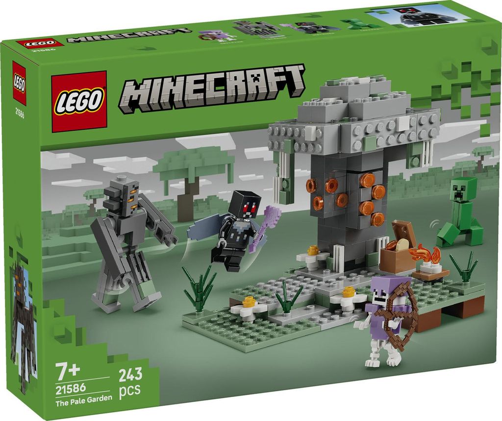 LEGO Minecraft Blasser Garten - Kreatives Spielzeug für Produktbild 