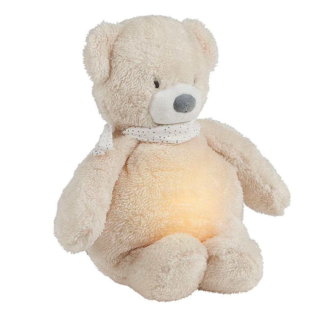 Nattou Sleepy Nachtlicht Kuscheltier Bär Beige