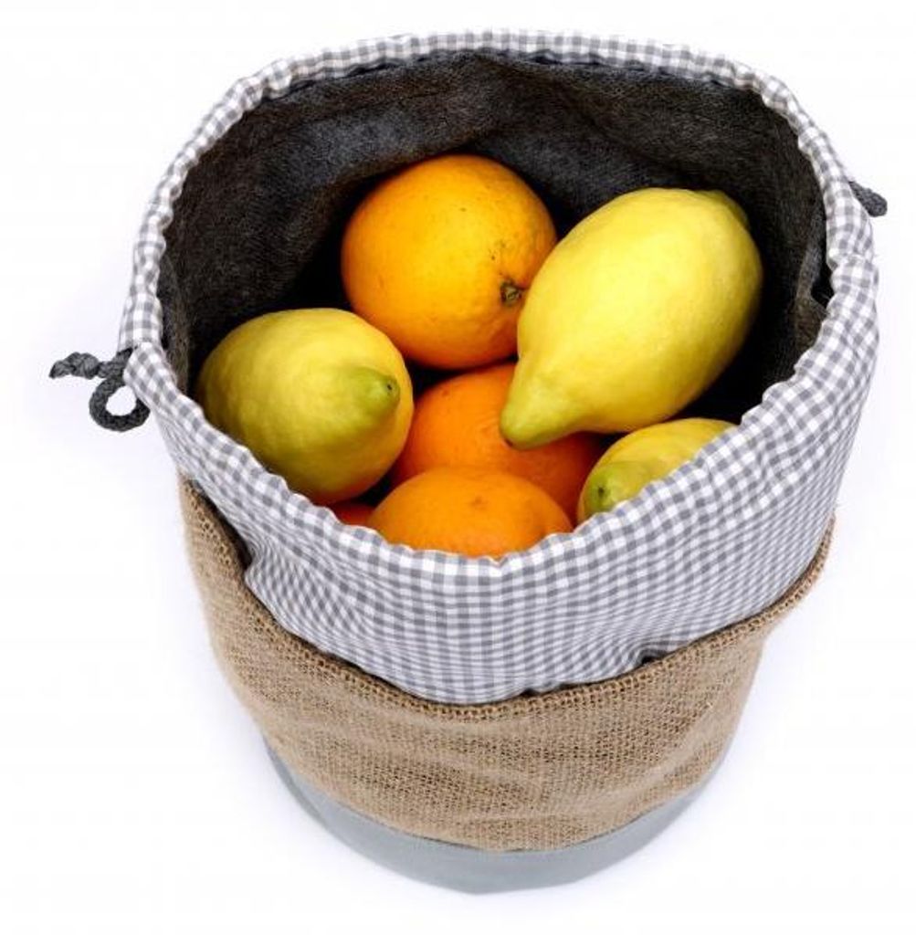 Grauer Zembag für 2 kg Obst oder Gemüse