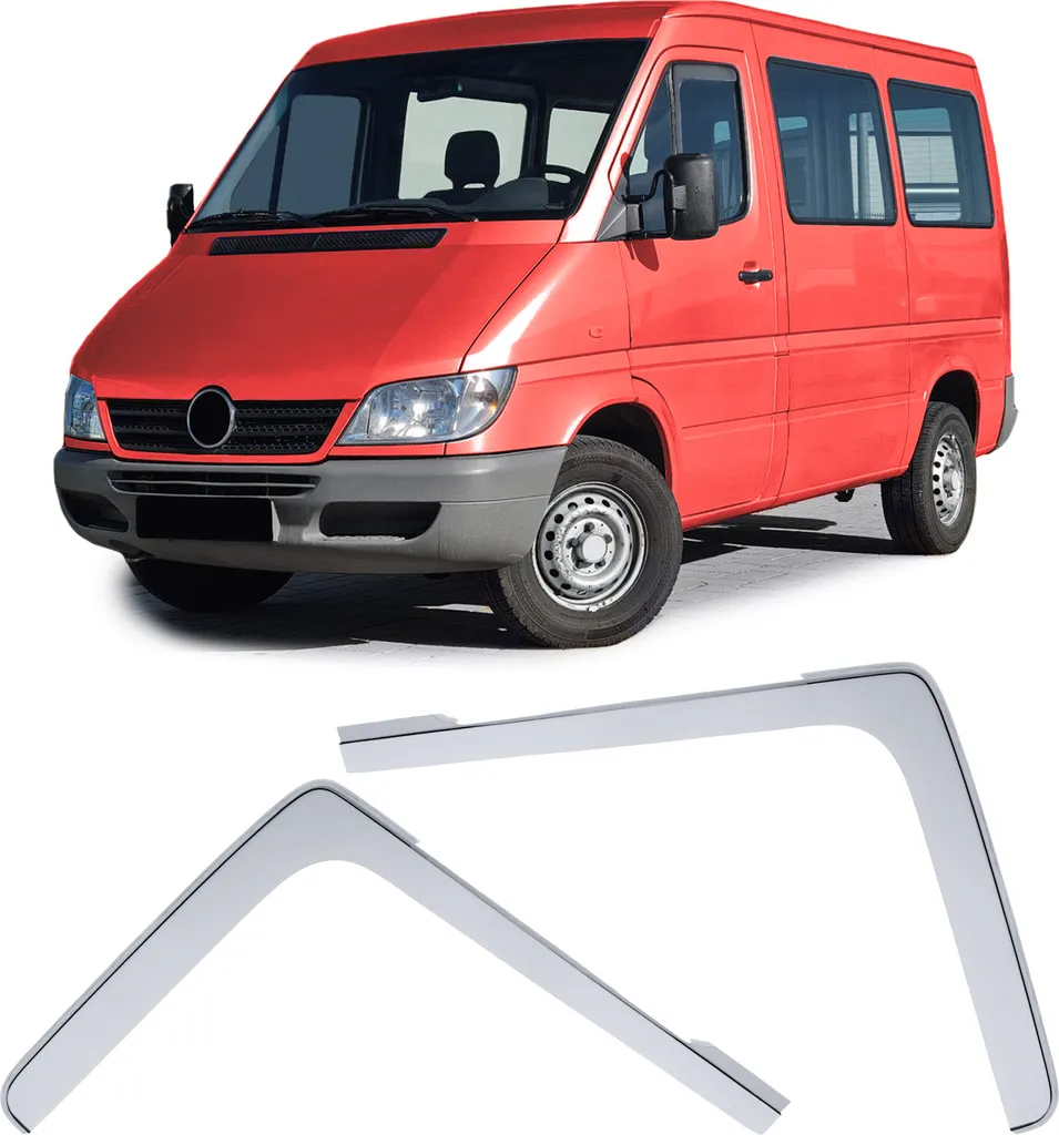 Déflecteur de pluie Clair W901 pour Mercedes Sprinter - Haute Qualité
