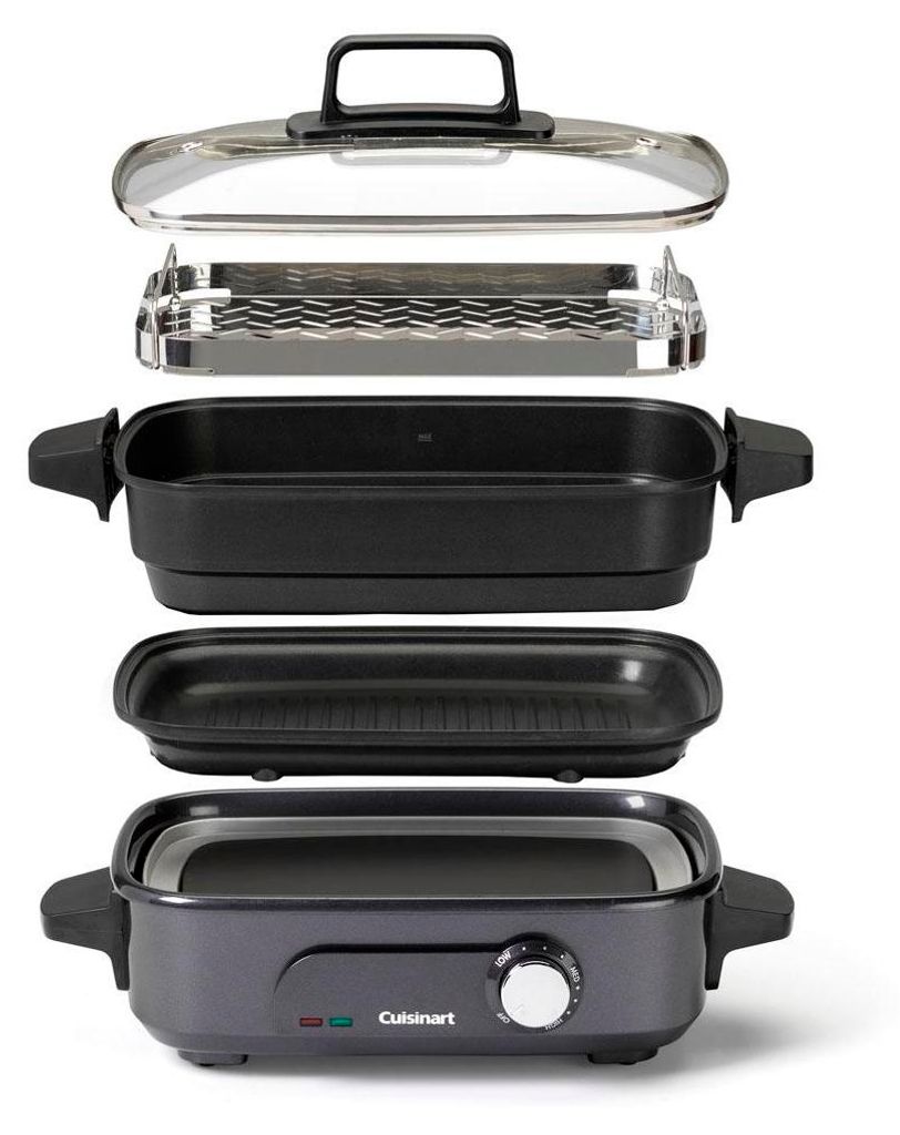 Multicuiseur 4.7l 1400w noir - Cuisinart - GRMC3E - cooking Image du produit 