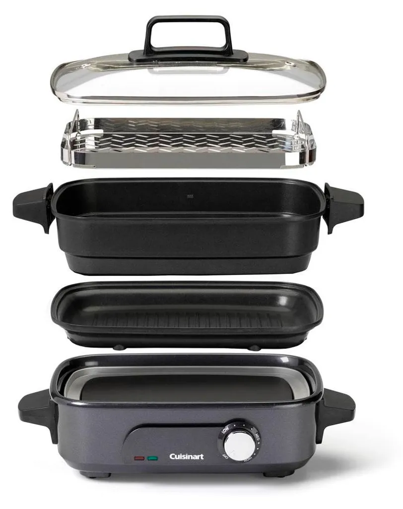 Multicuiseur Électrique Cuisinart GRMC3E 4.7L - Robot de Cuisson Tout-en-Un