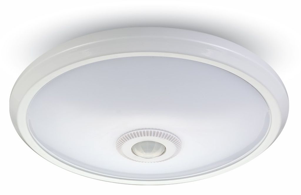 Ecolite LED-Deckenleuchte 12W mit PIR-Bewegungssensor Lichtfarbe: Tageslichtweiß WHST78/LED-4100