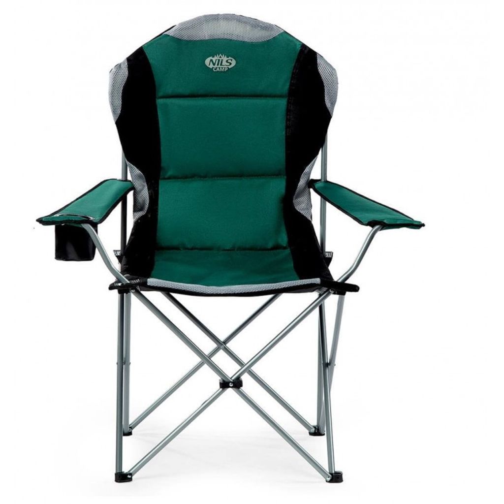 Sedia pieghevole NILS Camp NC3080, verde Immagine del prodotto 