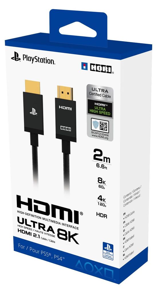Hori SPF-014U, 2 metros, HDMI Tipo A (estándar), HDMI Tipo Imagen del producto 