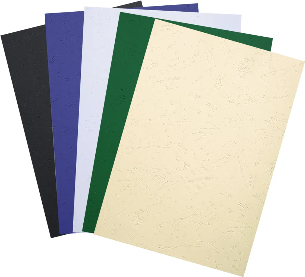 Copertine Rilegatura A4 Exacompta Evercover Bianco - 100 Fogli