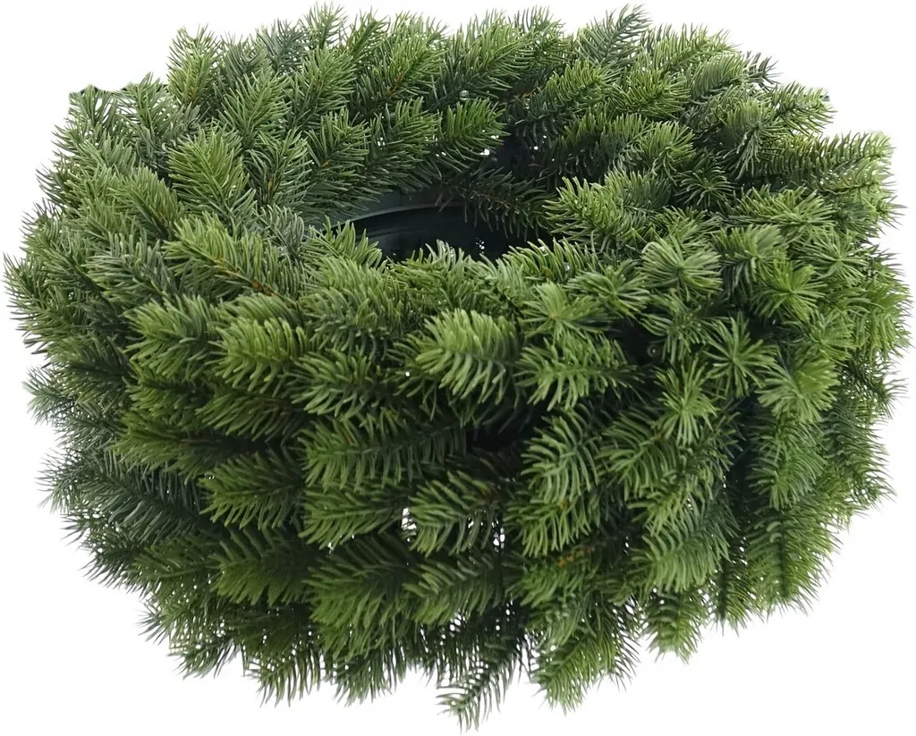 Couronne de Sapin Artificielle Winnipeg Lumineo - Finies les Aiguilles !