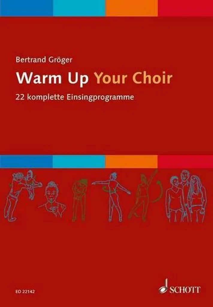 Livre de chant Échauffez votre chorale : techniques et exercices de voix