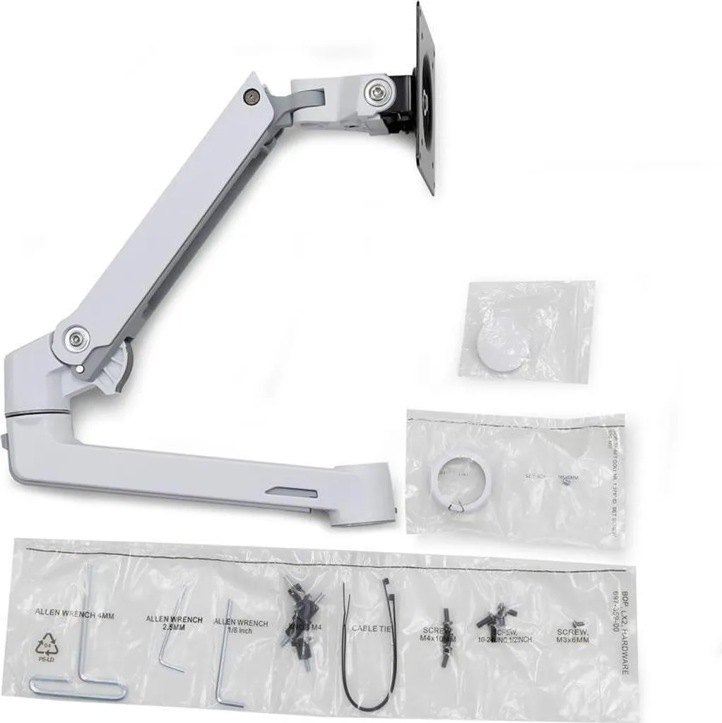 Bras articulé Ergotron LX kit extension pour augmenter la portée d'écran