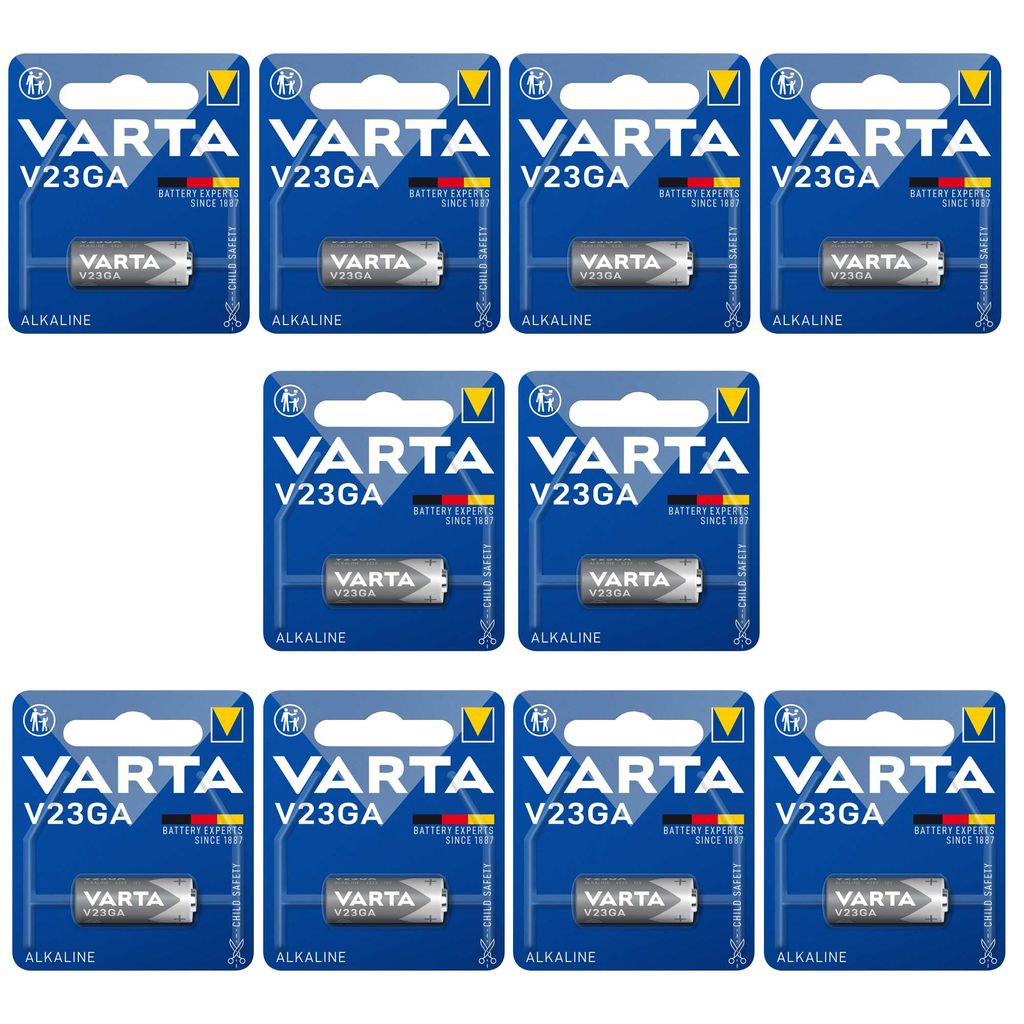3 x 2er Blister Varta V23GA 4223 12V Batterie Knopfzelle MN21 L1028 LRV08 
