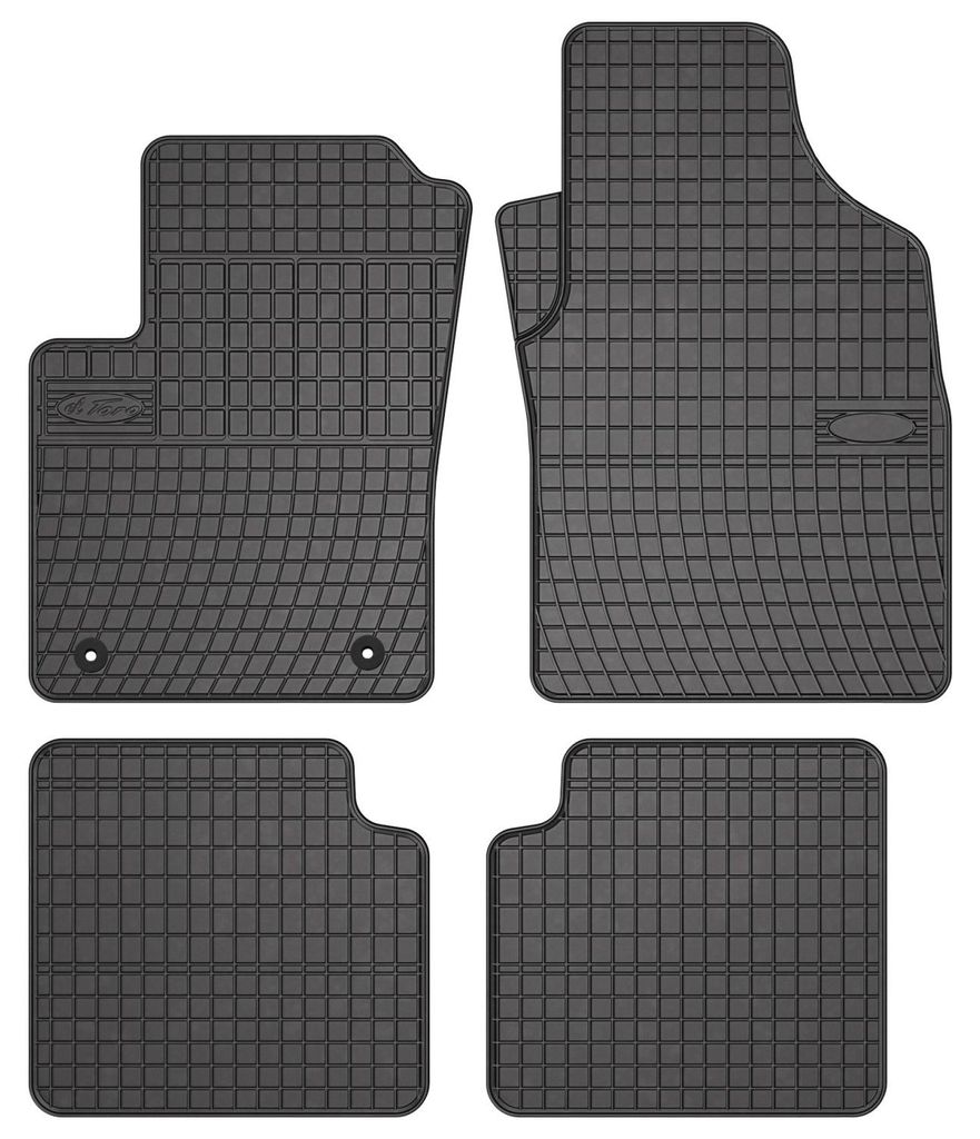 Gummi-Fußmatten für Ford Ka MK2 FL 2012-2018 (Schrägheck) – Produktbild 