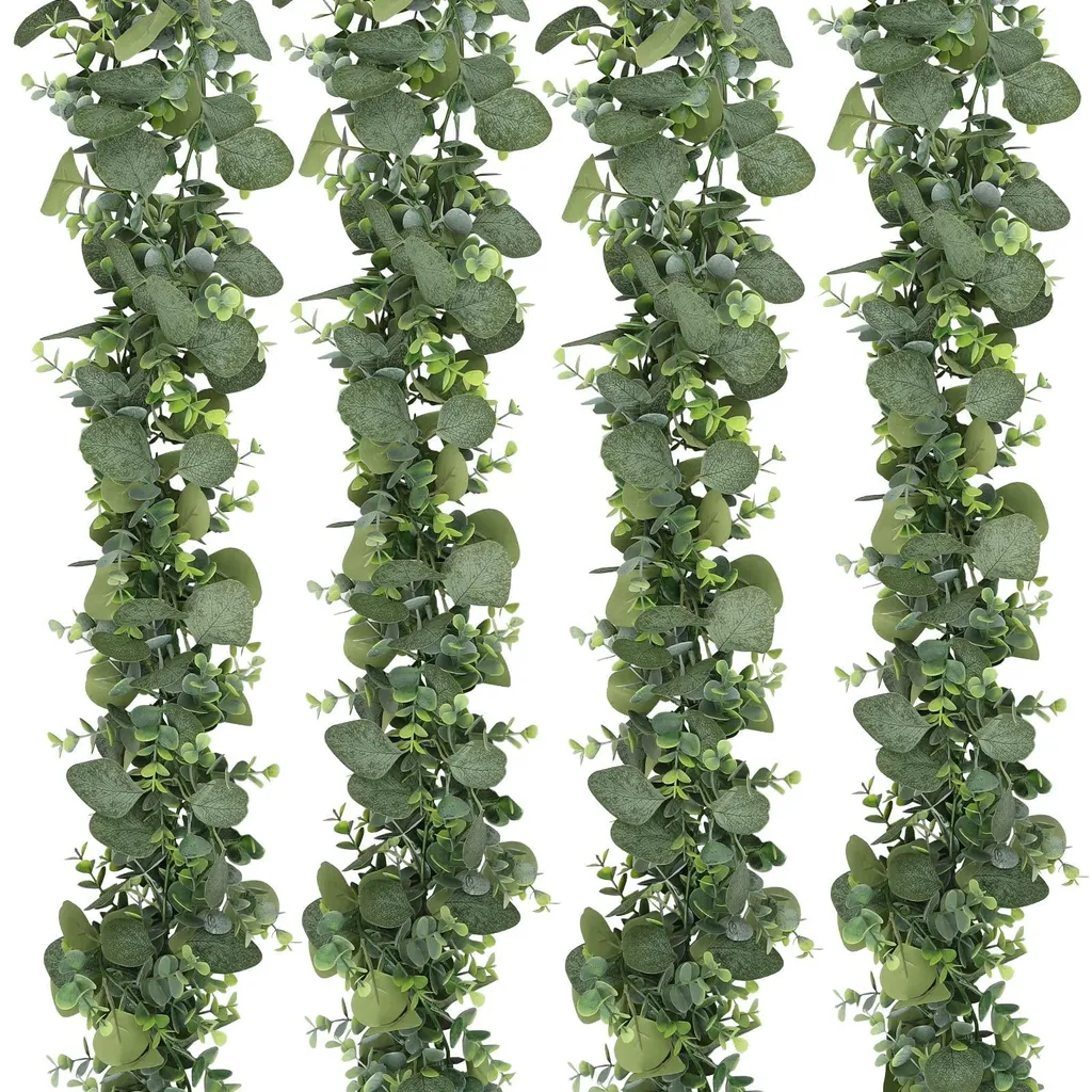 Guirlande eucalyptus artificiel sans entretien pour décor intérieur