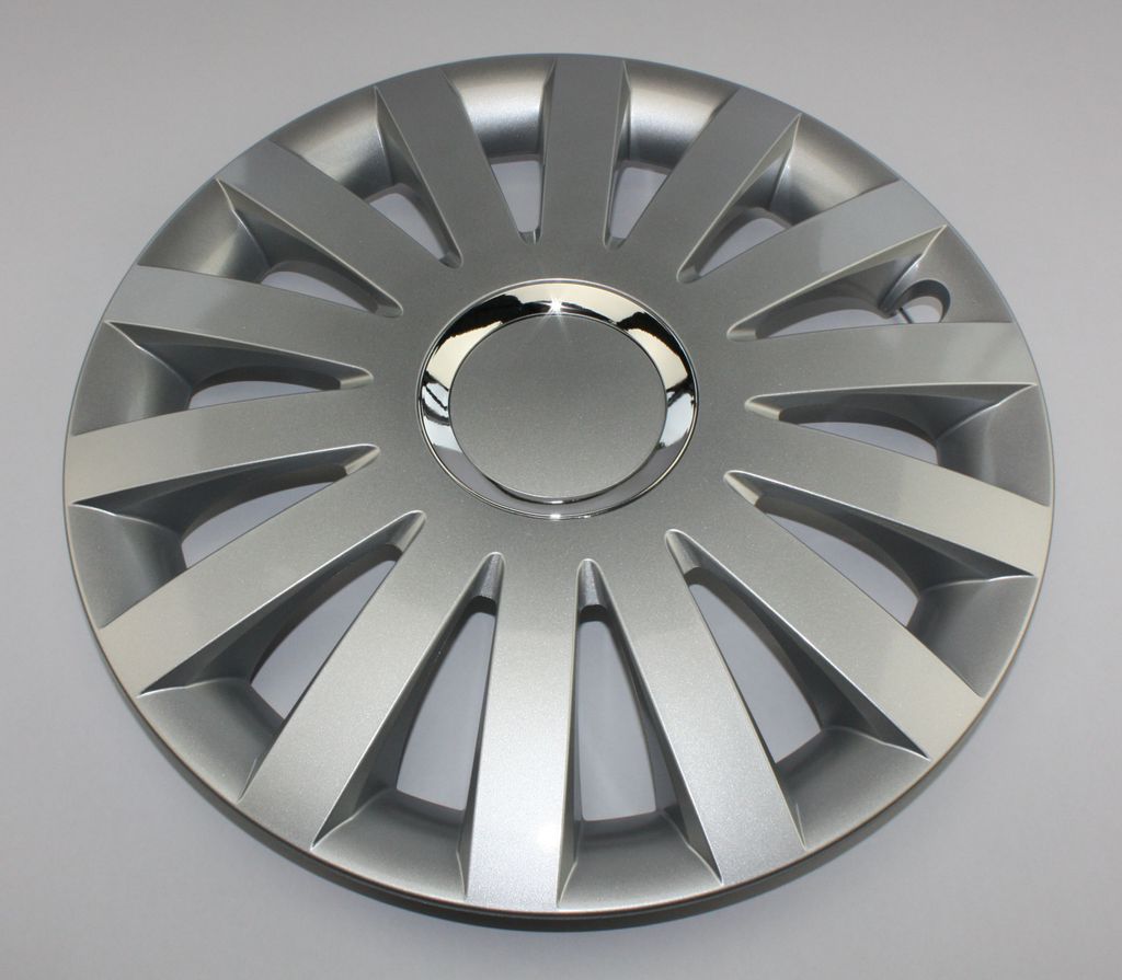 SET Radkappen Radzierblenden 4er Satz 15 Sail silver