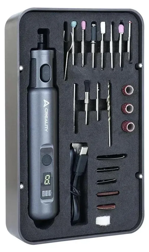 Outil rotatif sans fil multifonction avec kit d'accessoires complet