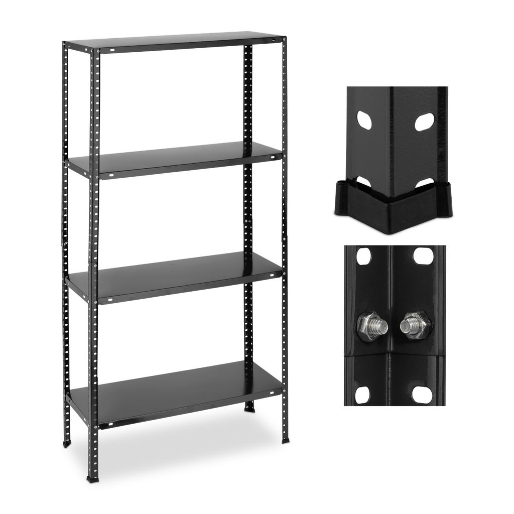 Scaffale per carichi pesanti Relaxdays, portata 160 kg, 4 Immagine del prodotto 