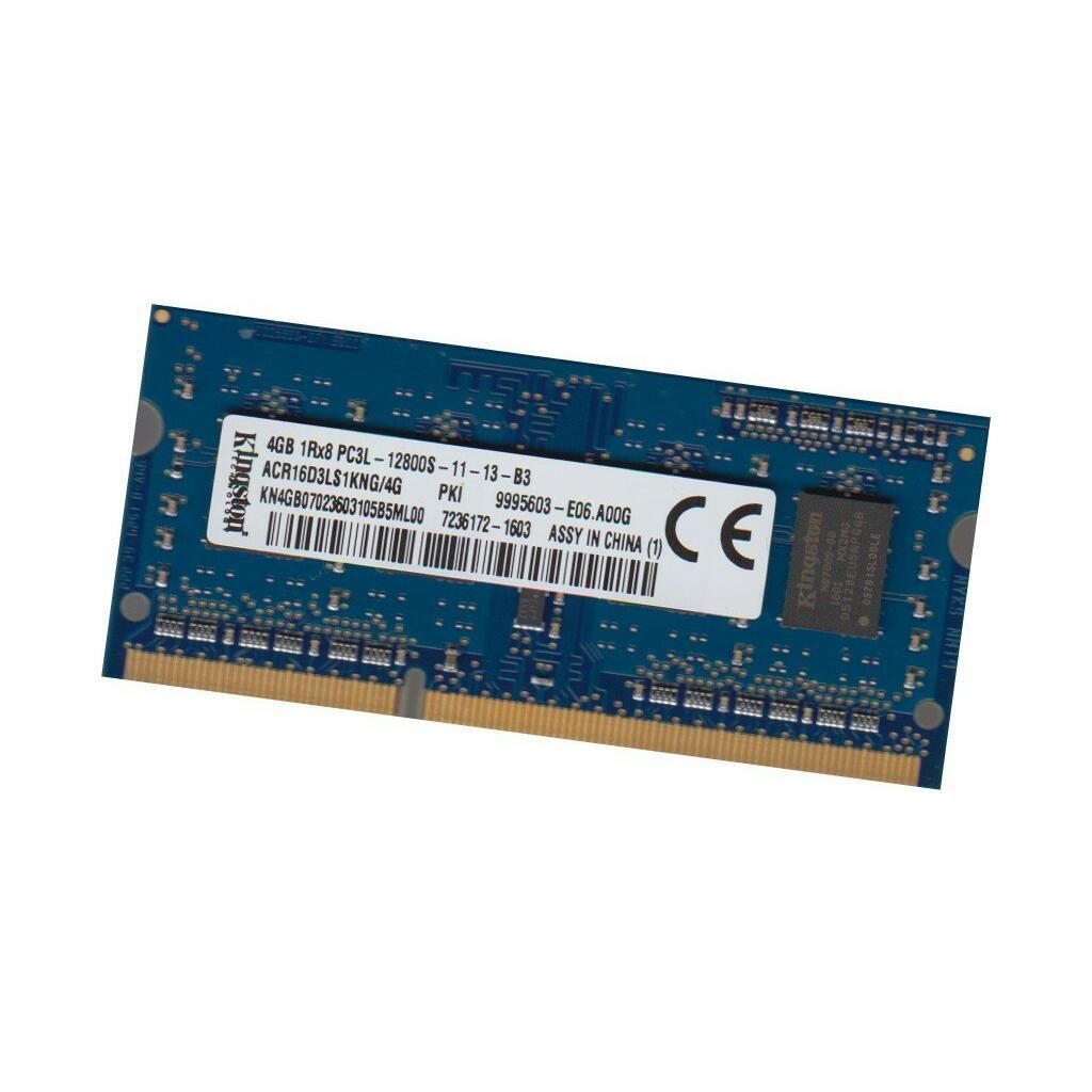 Kingston 4Gb Notebook Speicher Ram 1,5V 1600Mhz DDR3 204pin Pc12800