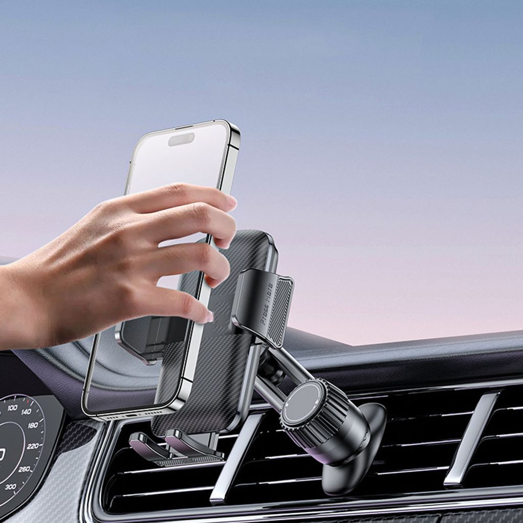 Handyhalterung Auto Handy Halterung Autohalterung: Universale Lüftung Handyhalter, EIN-Knopf-Release & 360° Drehbar KFZ