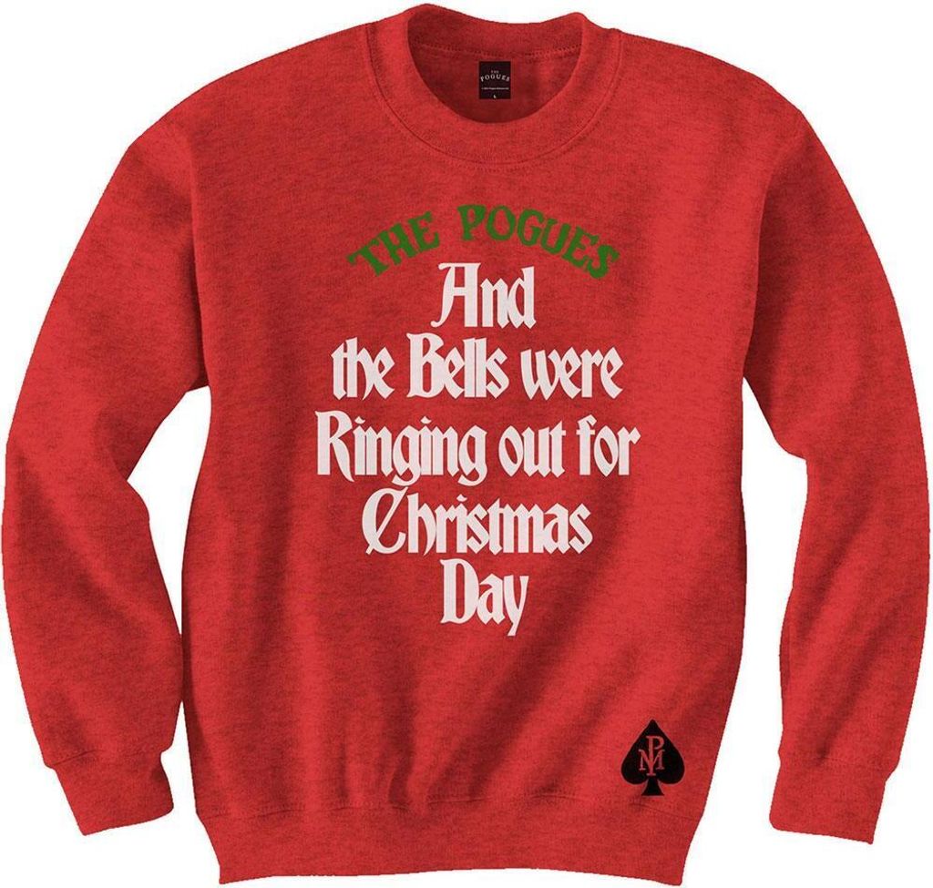 The Pogues - "Bells Were Ringing Out" Sweatshirt für Herren/Damen Uni RO10038 (XL) (Rot)