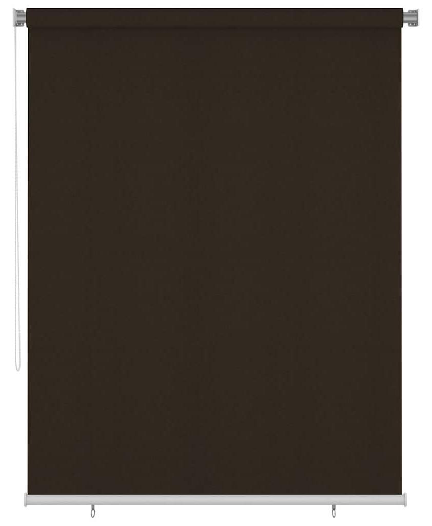 vidaXL Tenda a rullo per esterni 180x230 cm Marrone Immagine del prodotto 